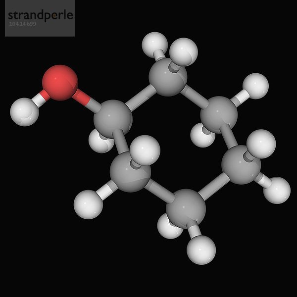 Cyclohexanol-Molekül