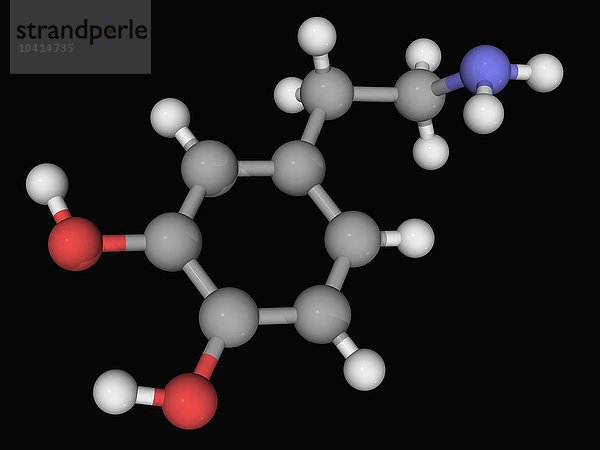 Dopamin-Molekül