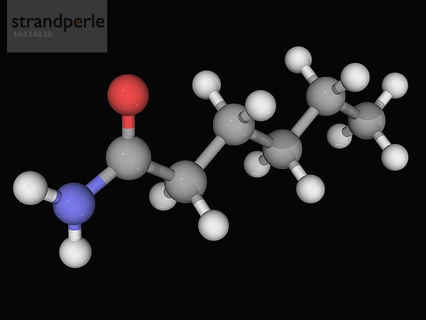 Hexanamid-Molekül