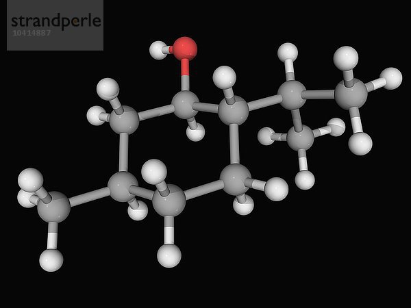 Menthol-Molekül