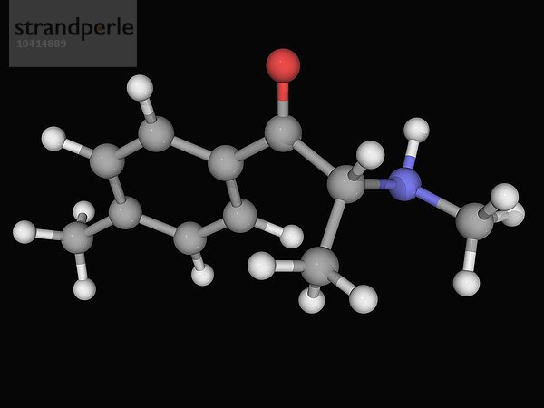 Mephedron-Drogenmolekül