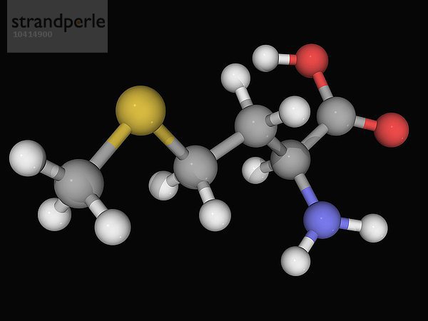 Methionin-Molekül