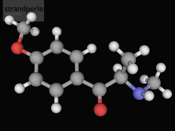 Methedron-Drogenmolekül
