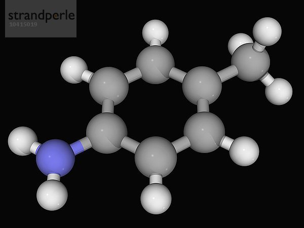 P-Toluidin-Molekül