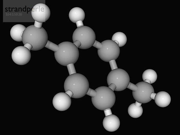 P-Xylol-Molekül