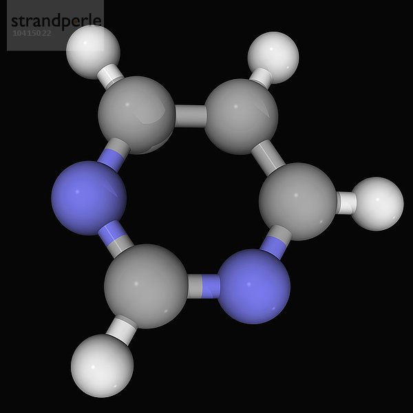 Pyrimidin-Molekül
