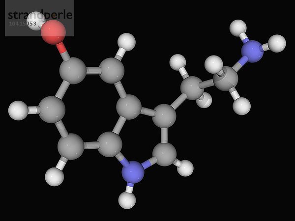 Serotonin-Molekül