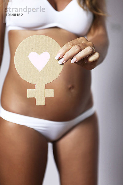 Symbole für Frauen und schwangere Frauen