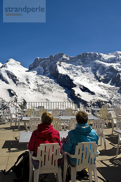 Schweiz  Kanton Wallis  Zermatt  Gornergrat  Kulmhotel Gornergrat