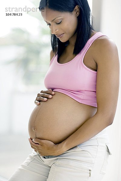 Schwangere Frau