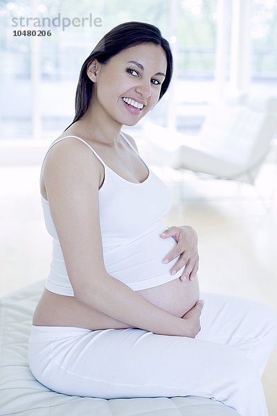 Schwangere Frau
