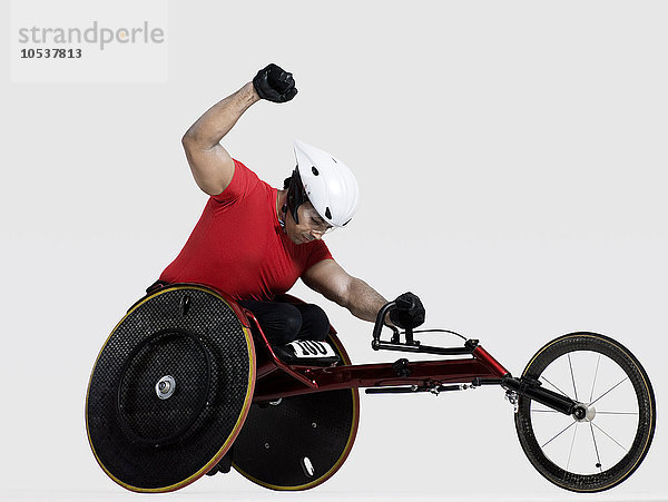 Erfolgreicher Rollstuhlsportler