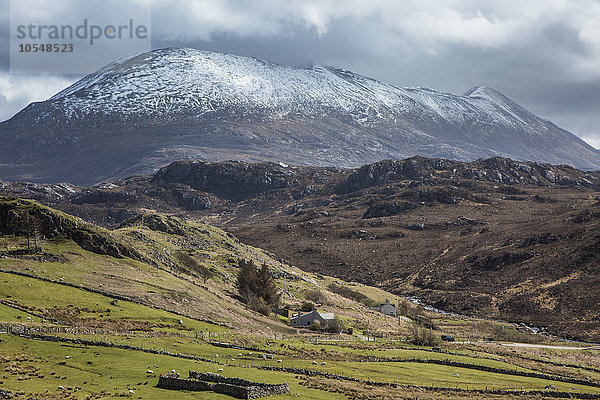 Landschaft und Bergblick  Schottland