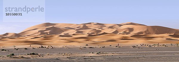Dünen  Erg Chebbi  Merzouga  Sahara  Marokko  Afrika