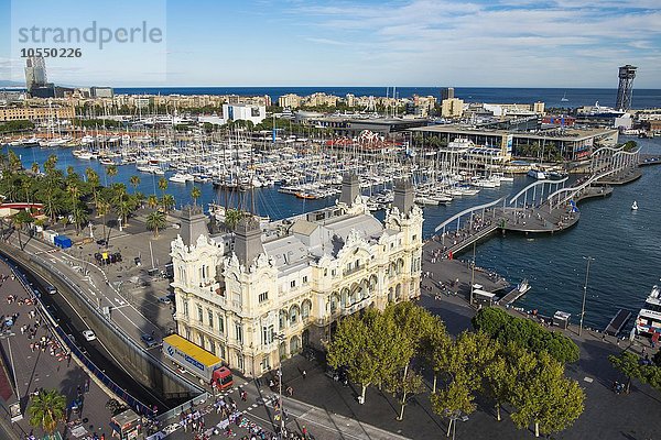 Port Vell  alter Hafen  Barcelona  ??Katalonien  Spanien  Europa
