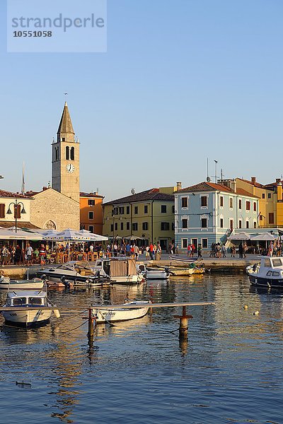 Hafen von Fa?ana  Fasana  Istrien  Kroatien  Europa