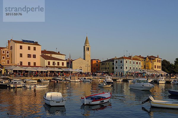 Hafen von Fa?ana  Fasana  Istrien  Kroatien  Europa