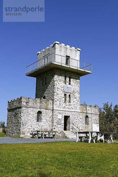 Aussichtsturm am Geschriebenstein  Grenze zu Ungarn  Burgenland  Österreich  Europa