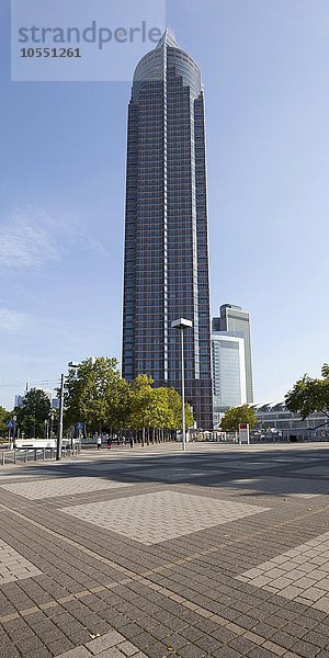 Messe Turm  Frankfurt am Main  Hessen  Deutschland  Europa