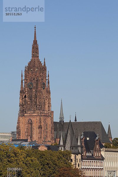 Kaiserdom  Frankfurt am Main  Hessen  Deutschland  Europa