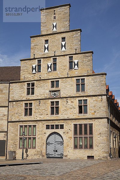 Stadtwaage  Markt  Altstadt  Osnabrück  Niedersachsen  Deutschlnad