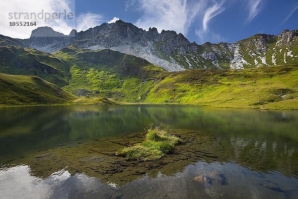 Ilgsee mit Wildkarkopf  Naturpark Riedingtal  Radstädter Tauern  Niedere Tauern  Lungau  Salzburg