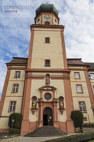 Basilika  Kloster St. Trudpert  ehemaliges Benediktinerkloster  Münstertal  Schwarzwald  Baden-Württemberg  Deutschland  Europa