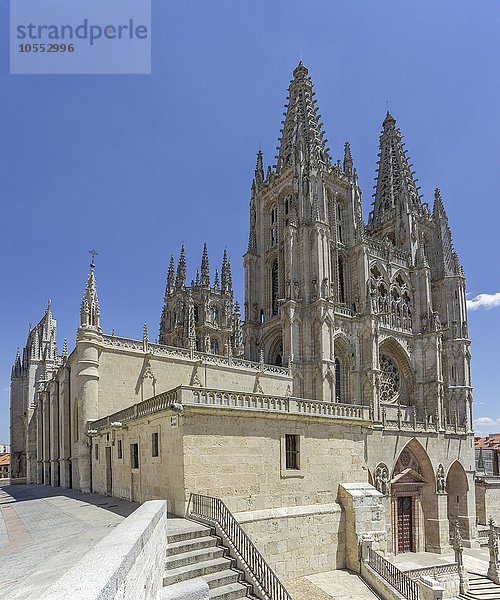 Kathedrale  Burgos  Castilla y León  Kastilien  Spanien  Europa