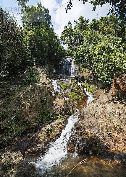 Na Muang Wasserfall  Koh Samui  Thailand  Asien