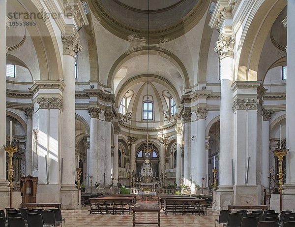 Kirche San Geremia  Innenaufnahme  Stadtteil Cannaregio  Venedig  Veneto  Italien  Europa