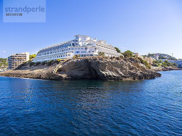 Hotel Sentido Punta del Mar an der Küste von Santa Ponca  Mallorca  Balearen  Spanien  Europa