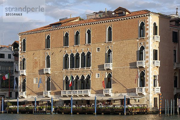 Gritti Palace Hotel im Palazzo Pisani-Gritti  Canal Grande  Venedig  Venetien  Italien  Europa