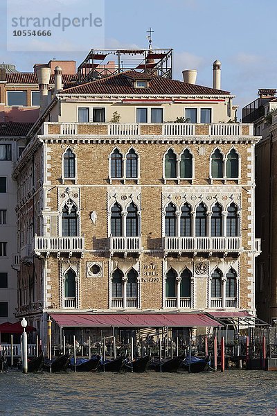 Hotel Bauer Palazzo am Canal Grande  Venedig  Venetien  Italien  Europa