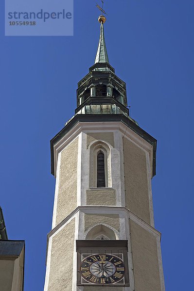 Turm der Dreifaltigkeitskirche  Görlitz  Oberlausitz  Sachsen  Deutschland  Europa