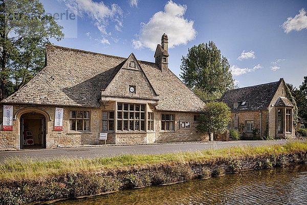 Rathaus  Village Hall  Lower Slaughter  Gloucestershire  England  Großbritannien  Europa