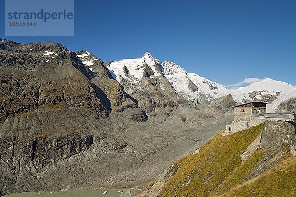 Franz-Josefs-Höhe mit Großglockner  Nationalpark Hohe Tauern  Kärnten  Österreich  Europa