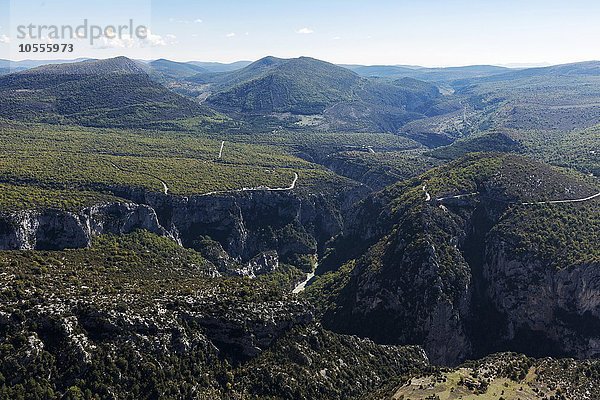 Verdon-Schlucht  La Palud-sur-Verdon  Provence-Alpes-Côte d'Azur  Frankreich  Europa