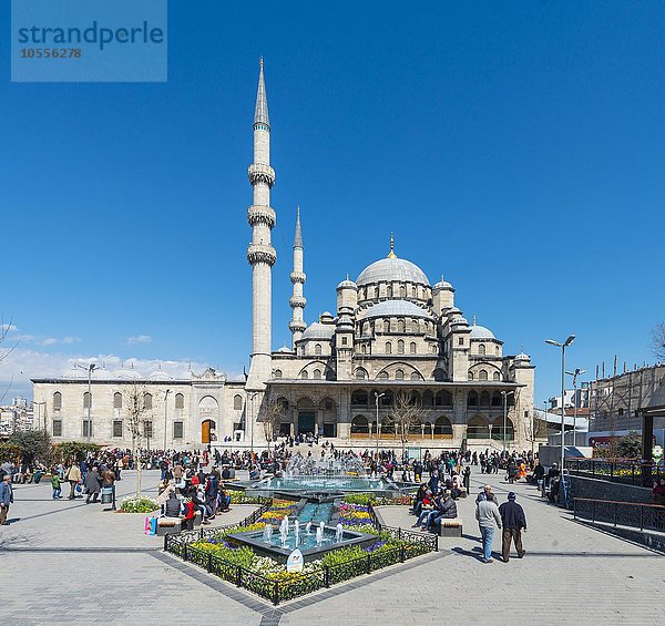 Yeni Cami  Moschee  Fatih  Istanbul  Türkei  Asien