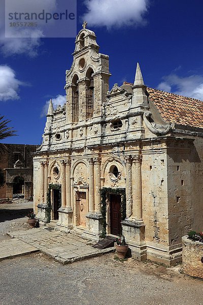 Kloster Arkadi  Klosterkirche  Kreta  Griechenland  Europa