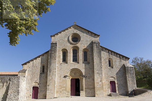 Abtei von Silvacane bei La Roque-d'Anthéron  Provence-Alpes-Côte d'Azur  Frankreich  Europa