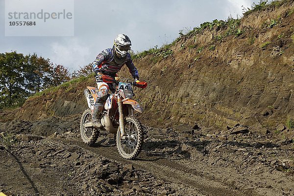 Mittelrheinische Geländefahrt  Motocross  Kempenich  Rheinland-Pfalz  Deutschland  Europa