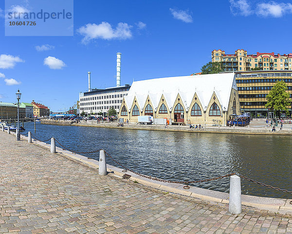 Ansicht von Feskekorka  Göteborg  Schweden