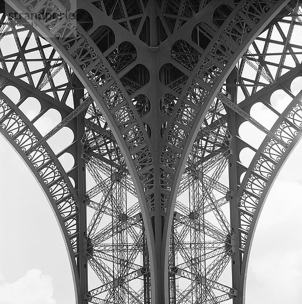 Der Eiffelturm  Paris  Frankreich.