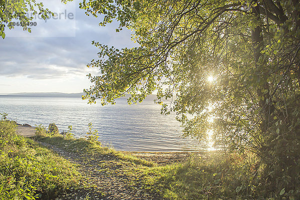 See bei Sonnenuntergang