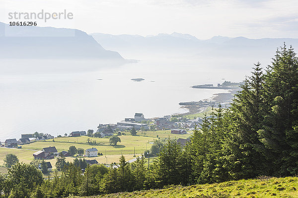 Blick auf die Küste