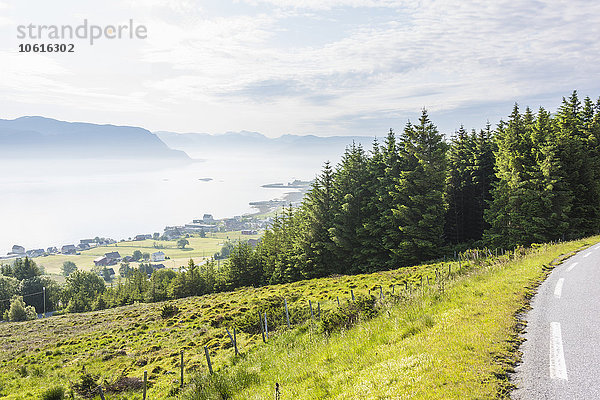 Blick auf die Küste