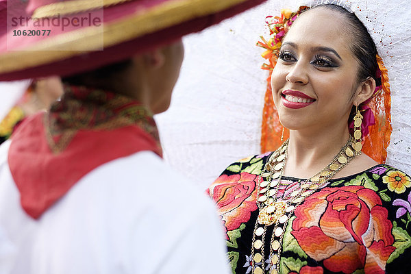 Mexiko  Jalisco  Xiutla-Tänzerin  folkloristische mexikanische Tänzerin