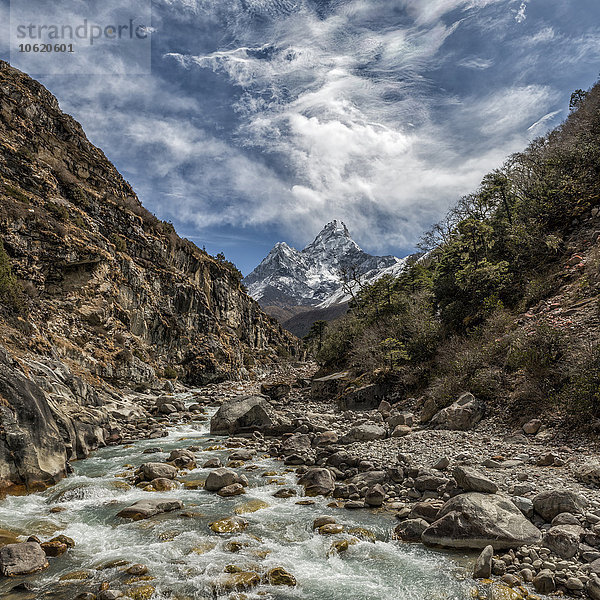 Nepal  Khumbu  Everest-Region  Ama Dablam