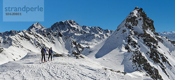 Italien  Grand St. Bernhard Pass  Mont Fourchon  Skitouren