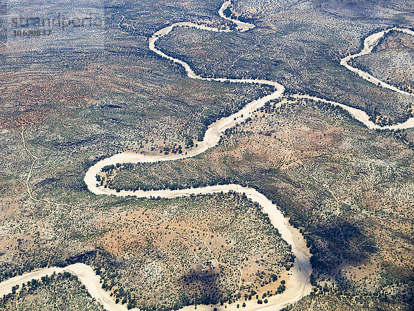 Namibia  Khomas  Luftaufnahme des Naturparks Gocheganas